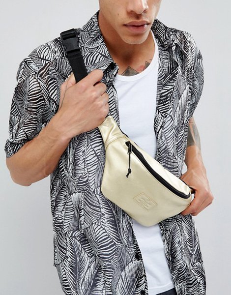 Designers Asos Gold Bum Bag For Men Sale