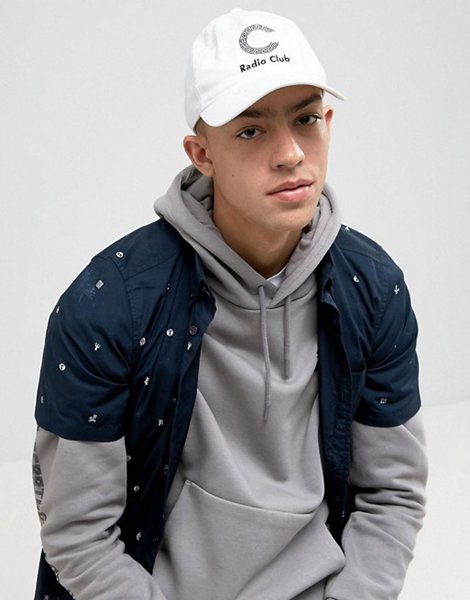 Designers Carhartt Wip White X P.A.M Radio Club Baseball Cap For Men Online Sale