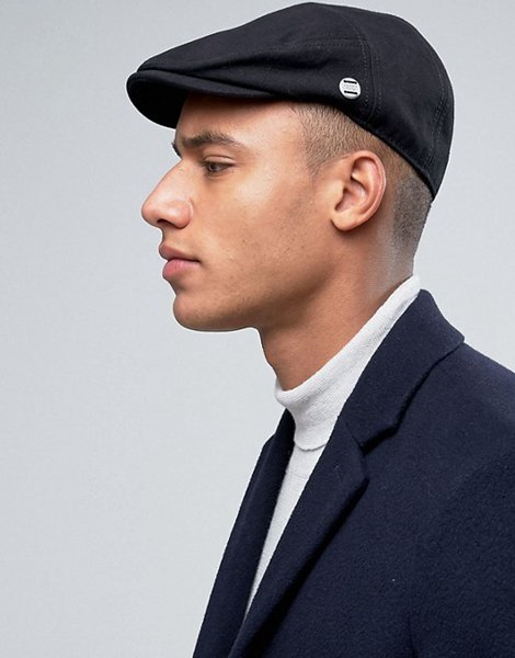 Designers Esprit Black Driver Cap For Men Online