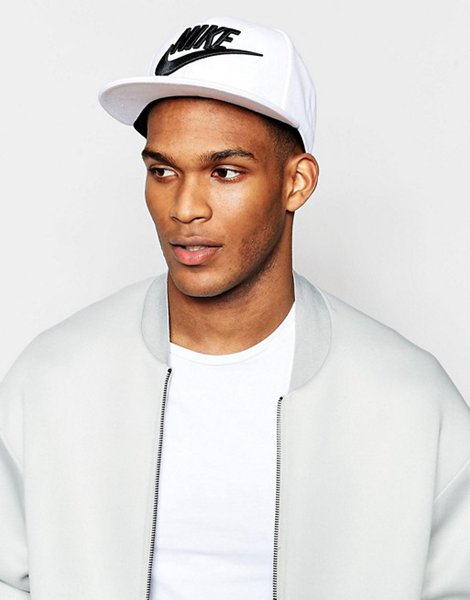 Designers Nike White Limitless Snapback Cap For Men Online Sale