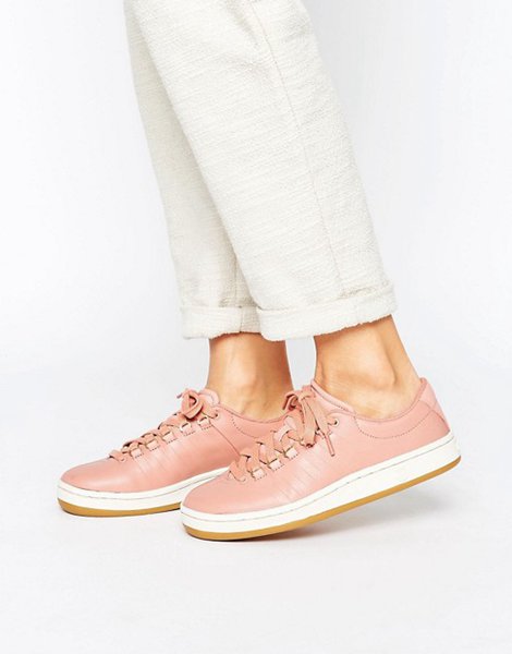 K-Swiss Cameo Brown/Pink Classic 88 Ii Trainers For Women