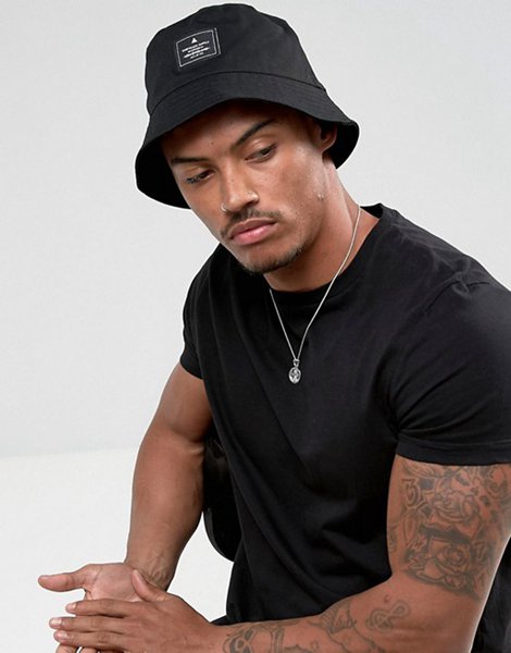 Latest Asos Black Bucket Hat For Men On Sale