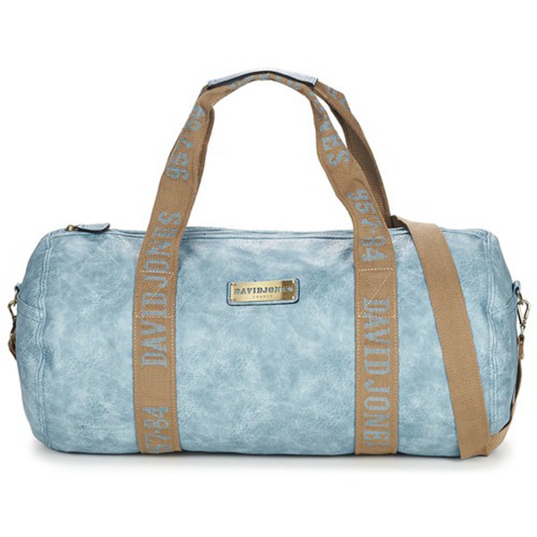 The Hottest Styles David Jones Madoune Blue Travel Bag For Men Sale