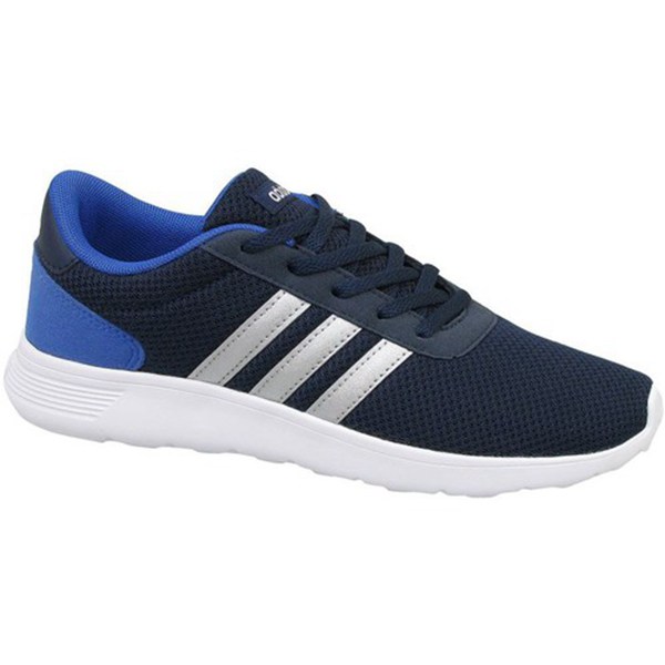 Adidas Originals Lite Racer K Blue/Navy Blue Low Top Trainers For Women