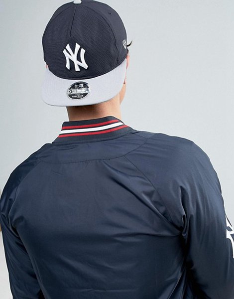 New Trendy Era Navy 9fifty Snapback Cap Unstructured Ny Yankees For Men On Sale