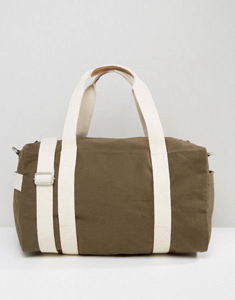 New Trendy Jack Wills Green Chesterton Holdall For Men On Sale