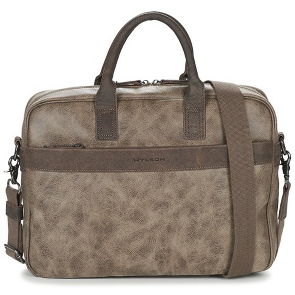 New Trendy Wylson Hornet 9 Brown Briefcase For Men Online Sale