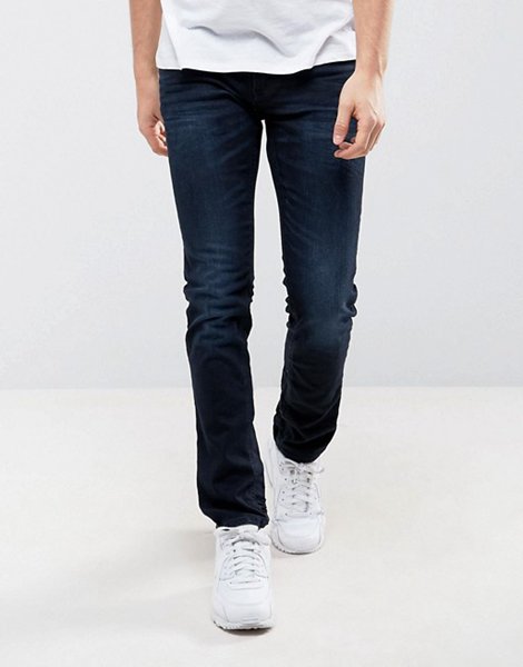 New Trendy Blend Navy Jeans Cirrus Skinny Fit Stretch For Men Sale