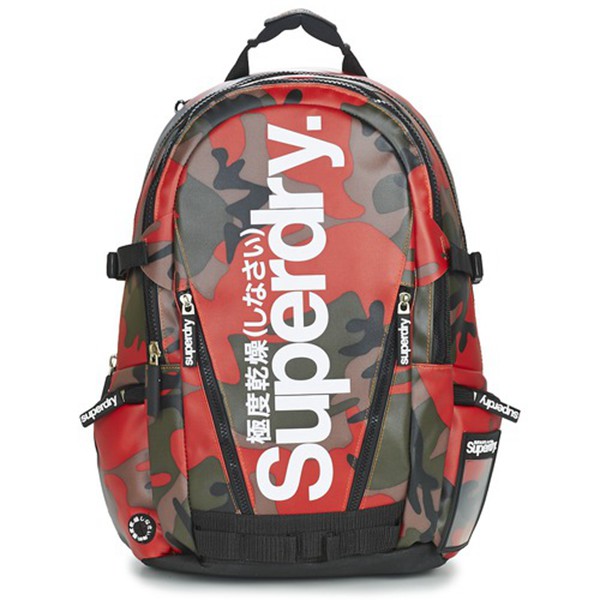 New Trendy Superdry Tarp Bp Orange/Black Backpack For Men Sale