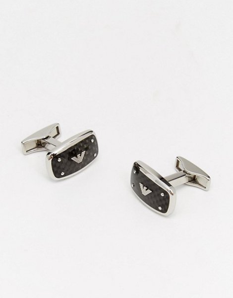 The Hottest Styles Emporio Armani Black Eagle Cufflinks For Men