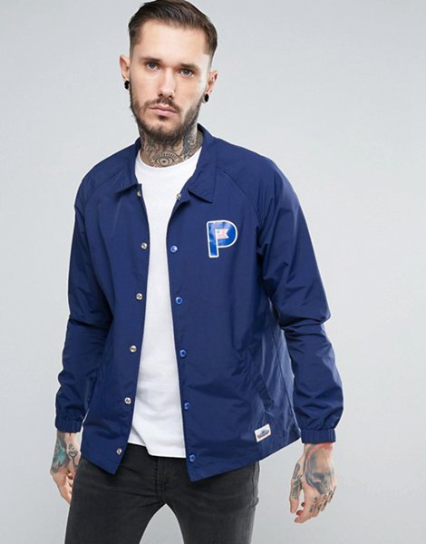 Cheap Penfield Blueprint Howard Coach Jacket Nylon P Logo For Men Outlet