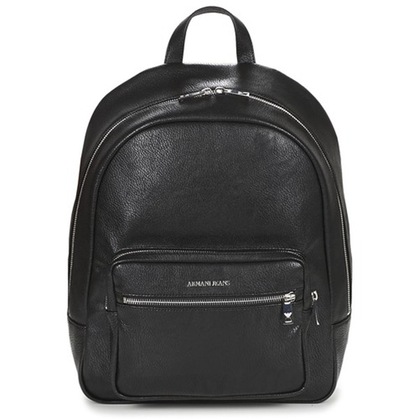 Designers Armani Jeans Froutta Black Backpack For Men Sale