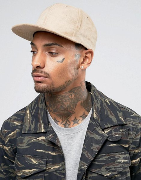 Latest Asos Stone Snapback Cap For Men