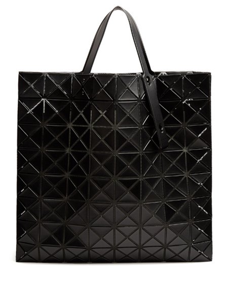 New Trendy Bao Bao Issey Miyake Black Lucien Pro Matte Tote Bag For Men