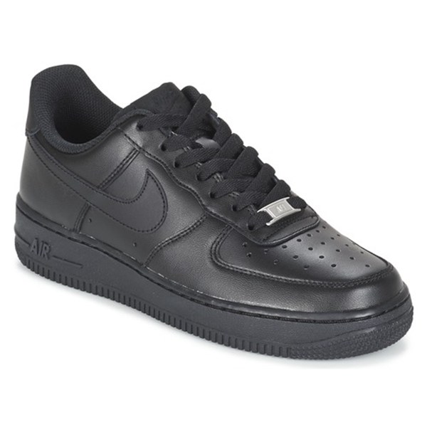 Nike Air Force 1 '07 W Black Low Top Trainers For Women