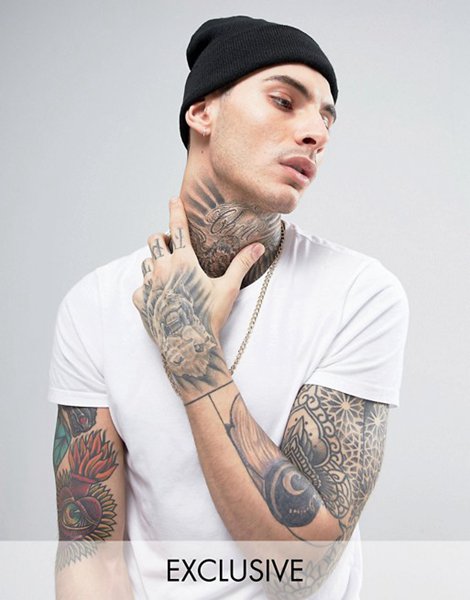 Reclaimed Vintage Black Inspired Beanie For Men Outlet