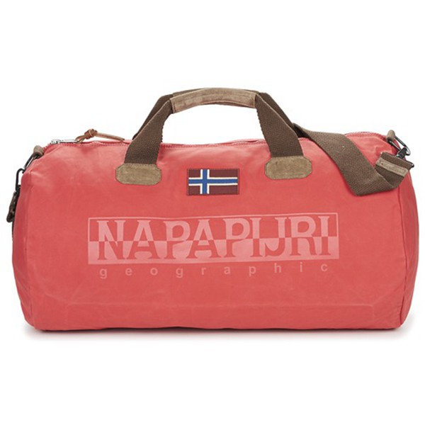 Stylish Napapijri Bering Pink Travel Bag For Men